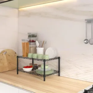 Tunehome Shelf Metal Kitchen Cabinet